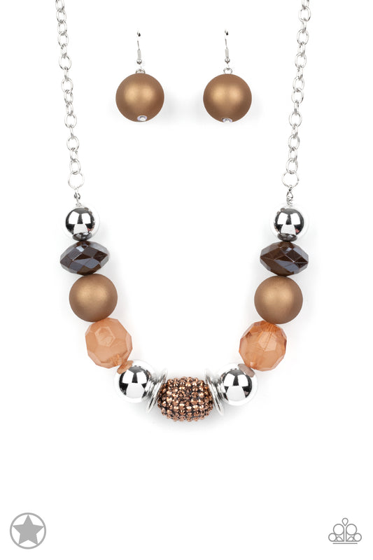 A Warm Welcome - Brown Necklace
