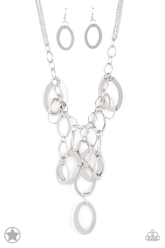 A Silver Spell - Silver Necklace Paparazzi Accessories Blockbuster