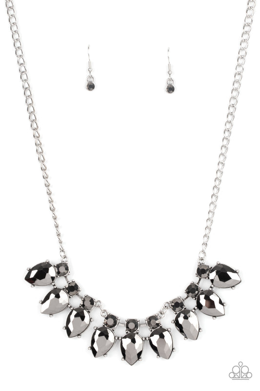 Extra Enticing - Silver Necklace Paparazzi Accessories