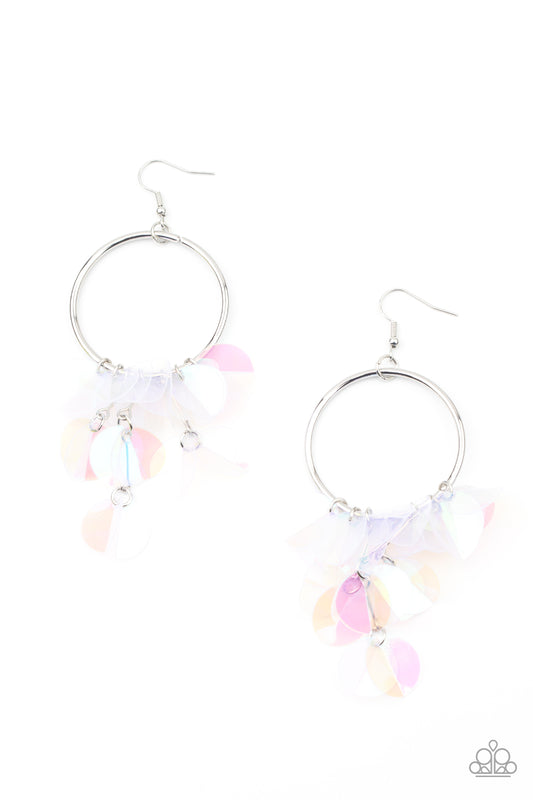 Holographic Hype - Multi Earrings Paparazzi Accessories