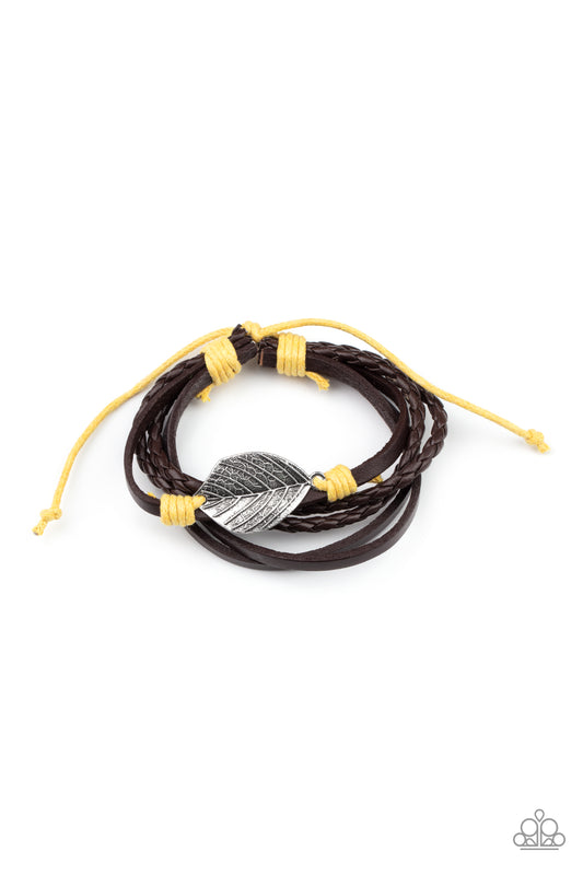 FROND and Center - Yellow Urban Bracelet Paparazzi Accessories