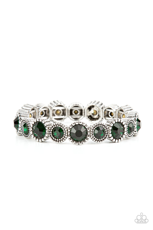 Phenomenally Perennial - Green Bracelet Paparazzi Accessories