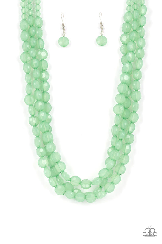 Boundless Bliss - Green Necklace