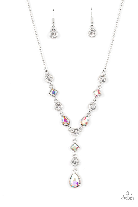 Forget the Crown - Multi Iridescent Necklace