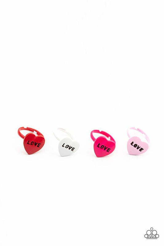 Starlet Shimmer Ring Kit Hearts Valentines Day Set of 5 Paparazzi Accessories