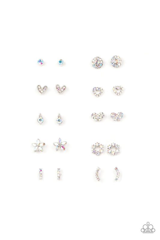 Starlet Shimmer Iridescent Studs Post Earrings